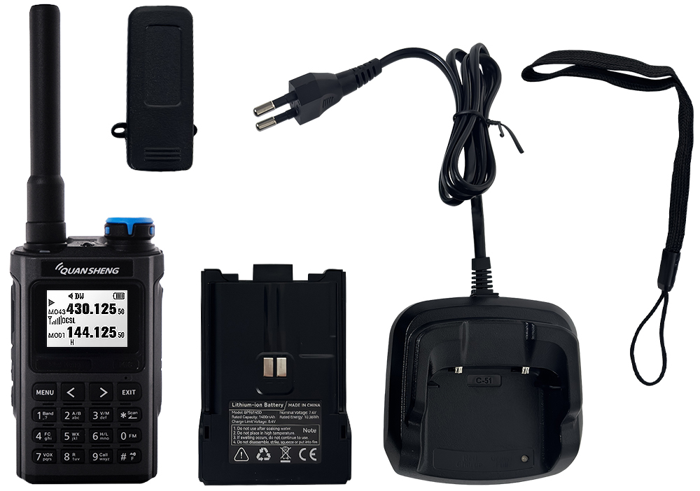 Quansheng UV-K1 Short Battery 1400mAh